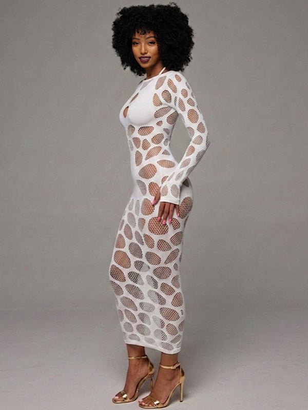 Sheer Bodycon Dress
