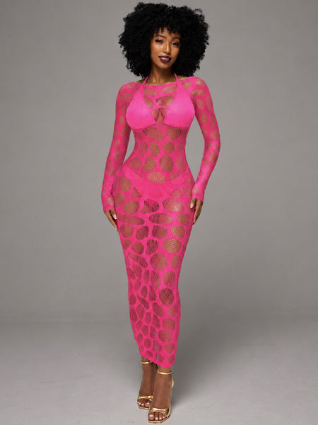 Sheer Bodycon Dress