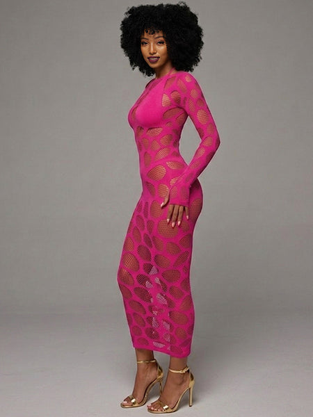 Sheer Bodycon Dress