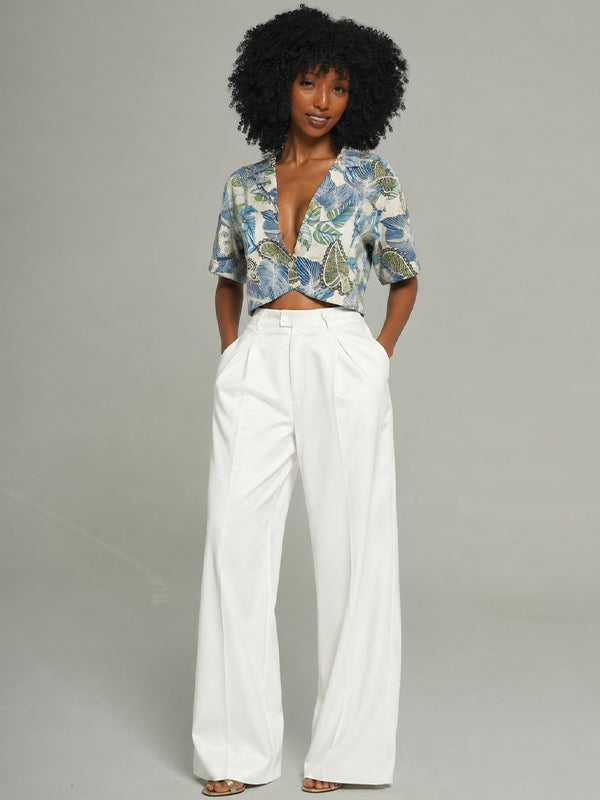 Elevated Wide-Leg Pants
