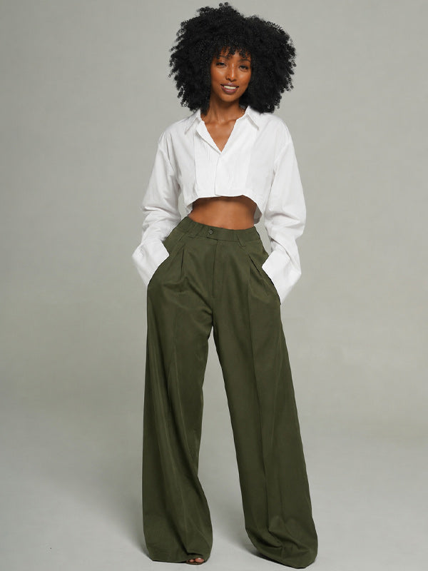 Elevated Wide-Leg Pants