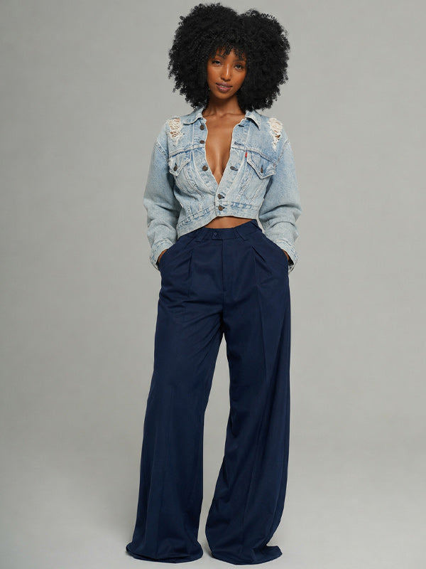 Elevated Wide-Leg Pants