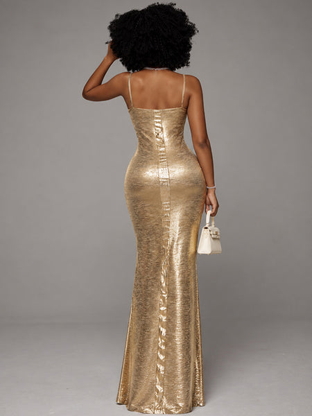 Metallic Cami Dress