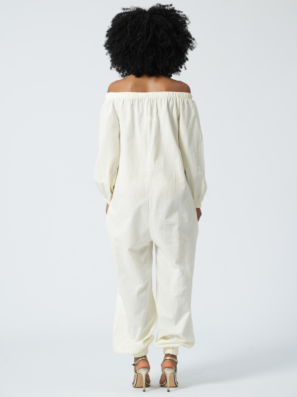 Off Shoulder Heram Jumpsuit