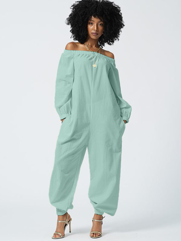 Off Shoulder Heram Jumpsuit