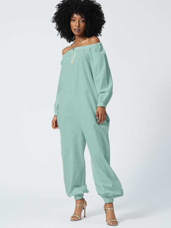 Off Shoulder Heram Jumpsuit