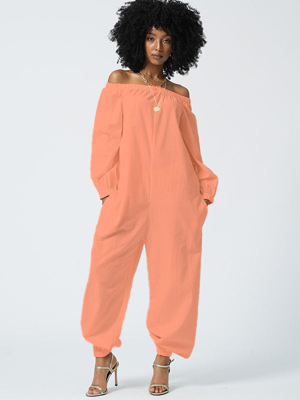 Off Shoulder Heram Jumpsuit