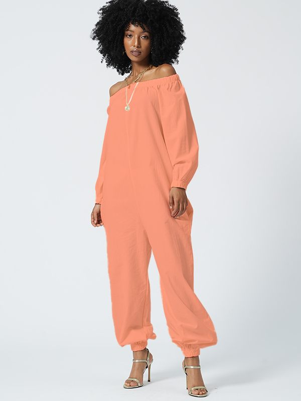 Off Shoulder Heram Jumpsuit