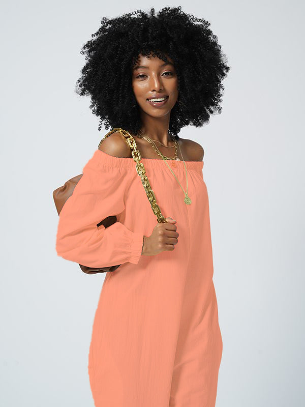 Off Shoulder Heram Jumpsuit