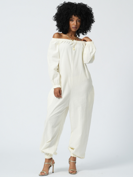 Off Shoulder Heram Jumpsuit