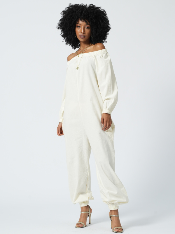 Off Shoulder Heram Jumpsuit