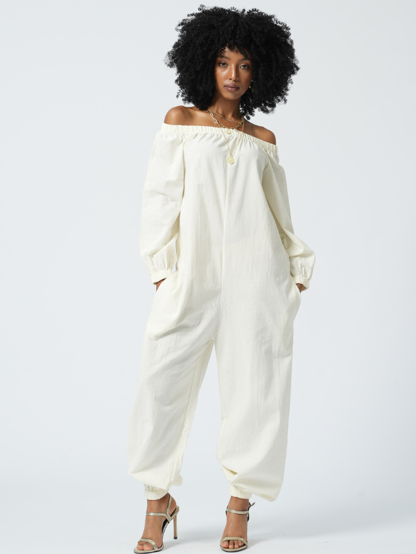 Off Shoulder Heram Jumpsuit