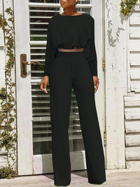 High-Low Top & Pants Set