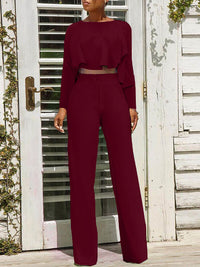 High-Low Top & Pants Set