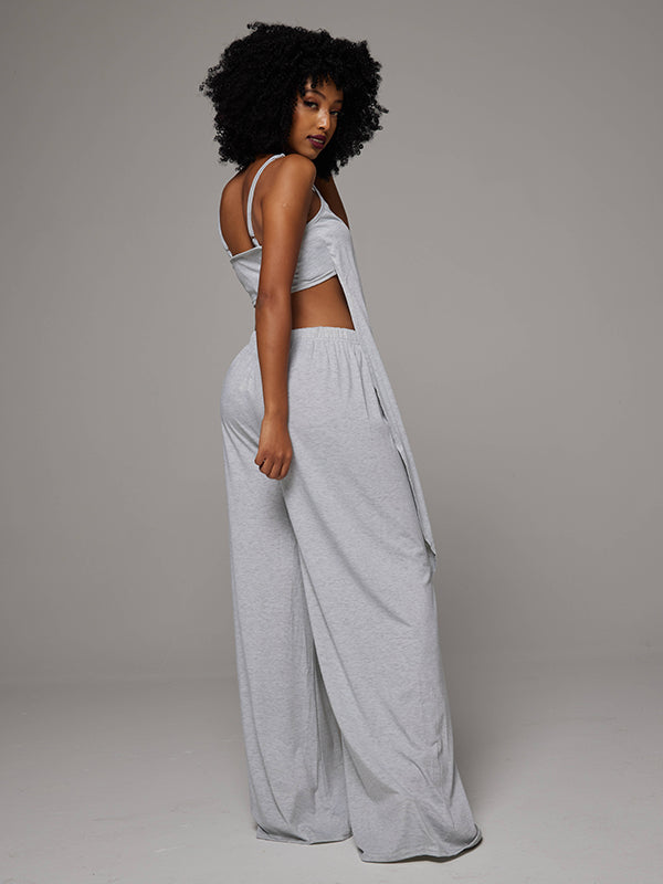 Cami & Wide-Leg Pants Set