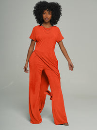 Slit Tunic & Pants Set