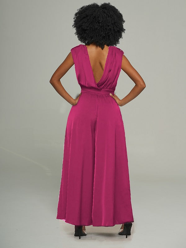 Tied Sleeveless Jumpsuit -- sold out