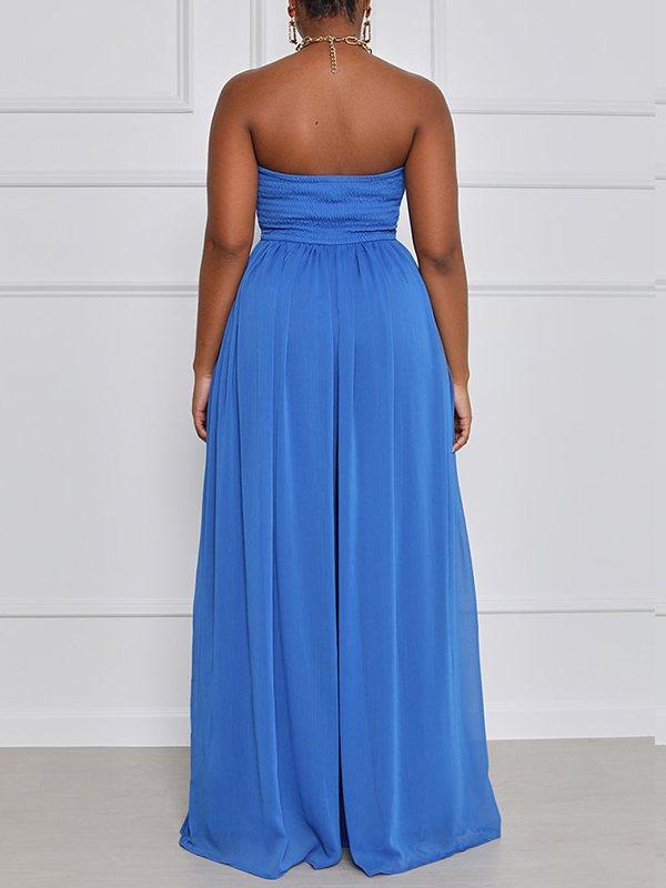 Bandeau Wide-Leg Jumpsuit