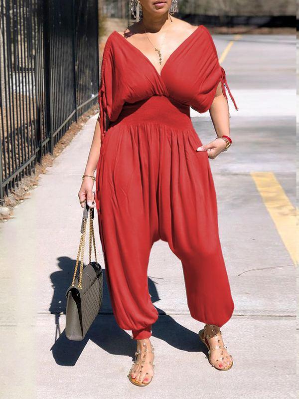 Surplice Heram Jumpsuit