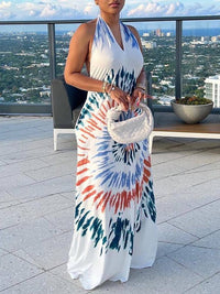 Printed Halter Dress - sold out