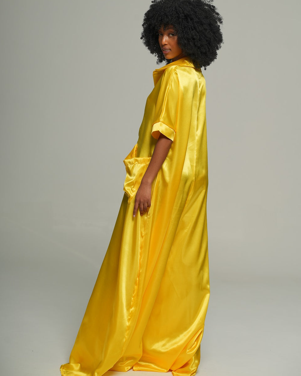 Plunge Wide-Leg Jumpsuit