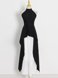 Halter Tunic Top & Skirt Set