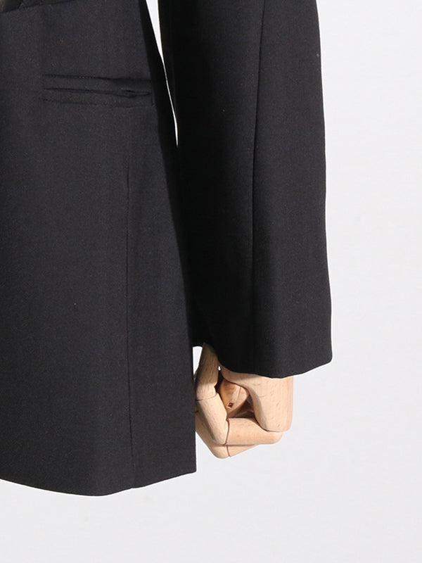 Sheer Combo Blazer