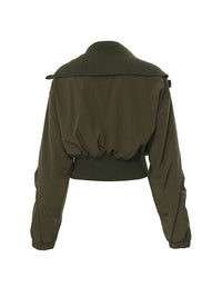 Zip-Front Cargo Jacket