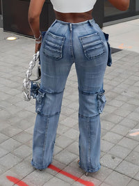 Straight Cargo Jeans
