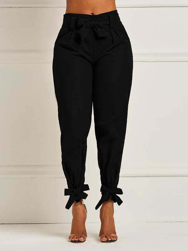 Tied Cuff Pants