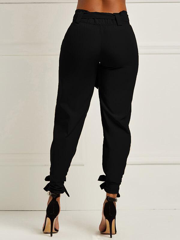 Tied Cuff Pants