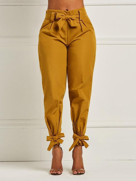 Tied Cuff Pants
