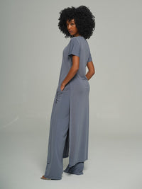 Slit Tunic & Pants Set