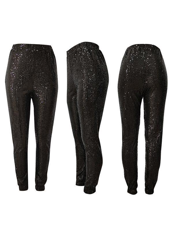 Sequin Jogger Pants -- sold out