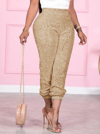 Sequin Jogger Pants -- sold out