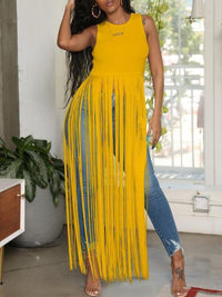 Fringe Combo Top